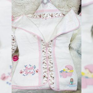 3D Butterfly Hooded Bath Towel